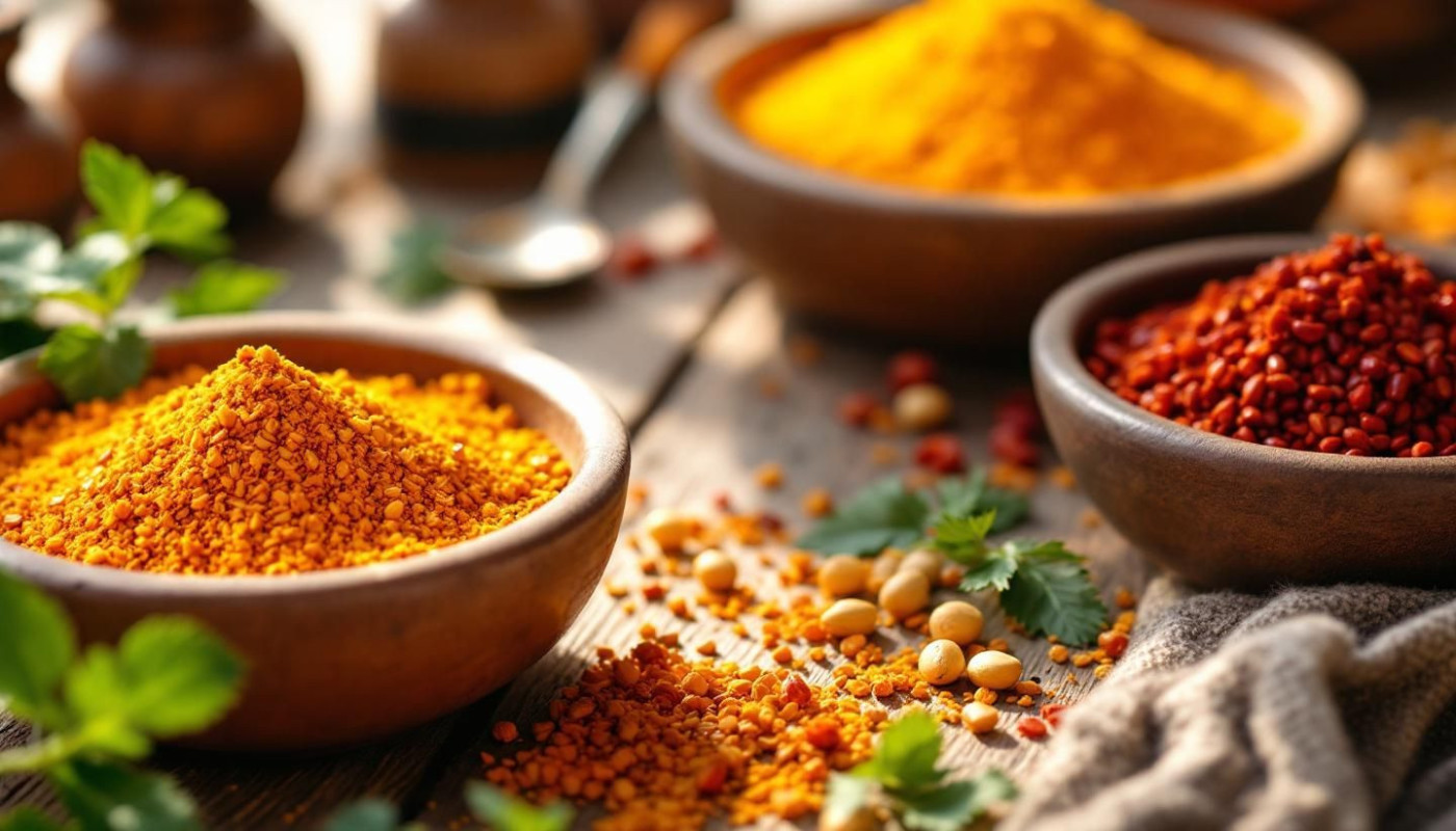 La montée des épices biologiques dans la cuisine moderne